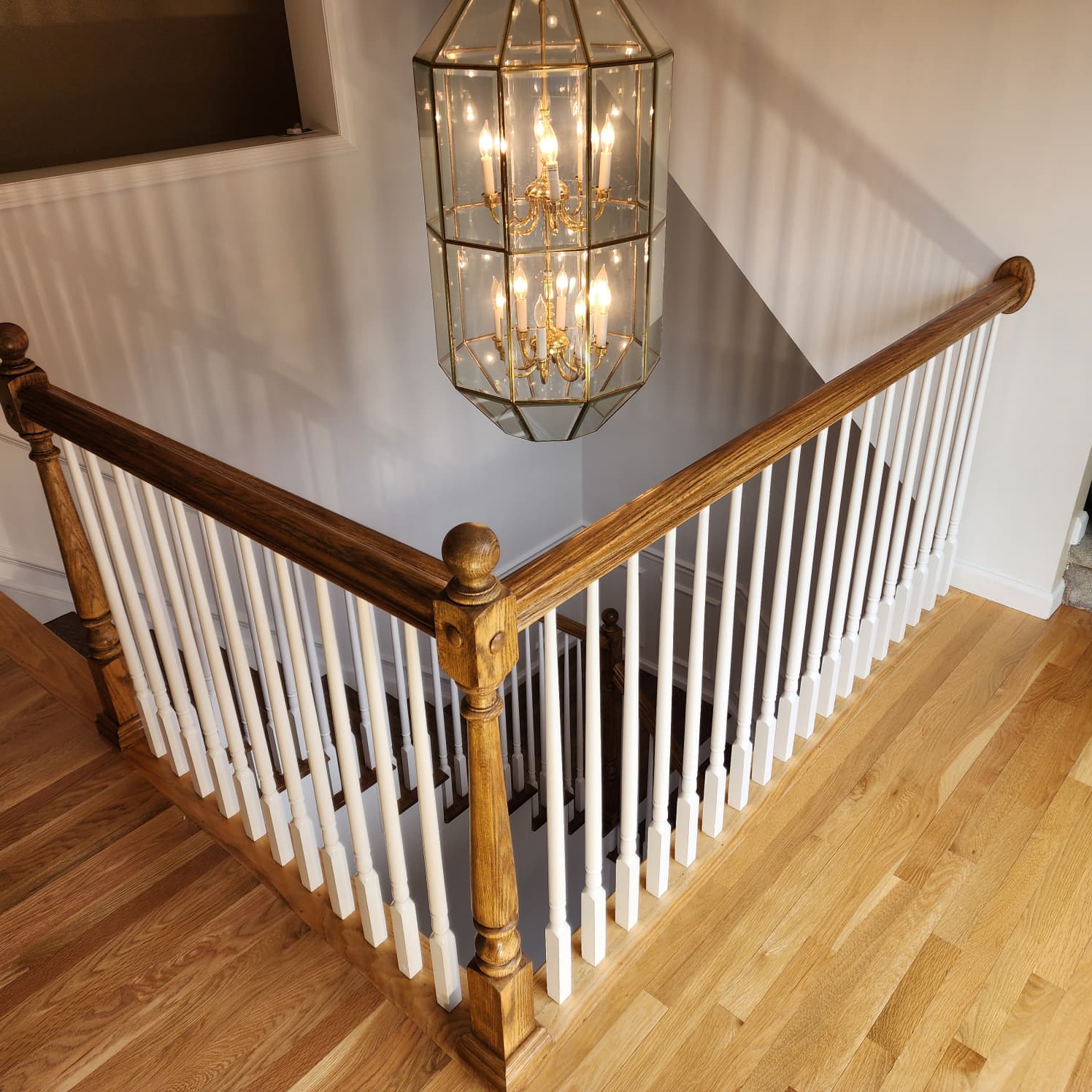 Railing & Trim Finish after